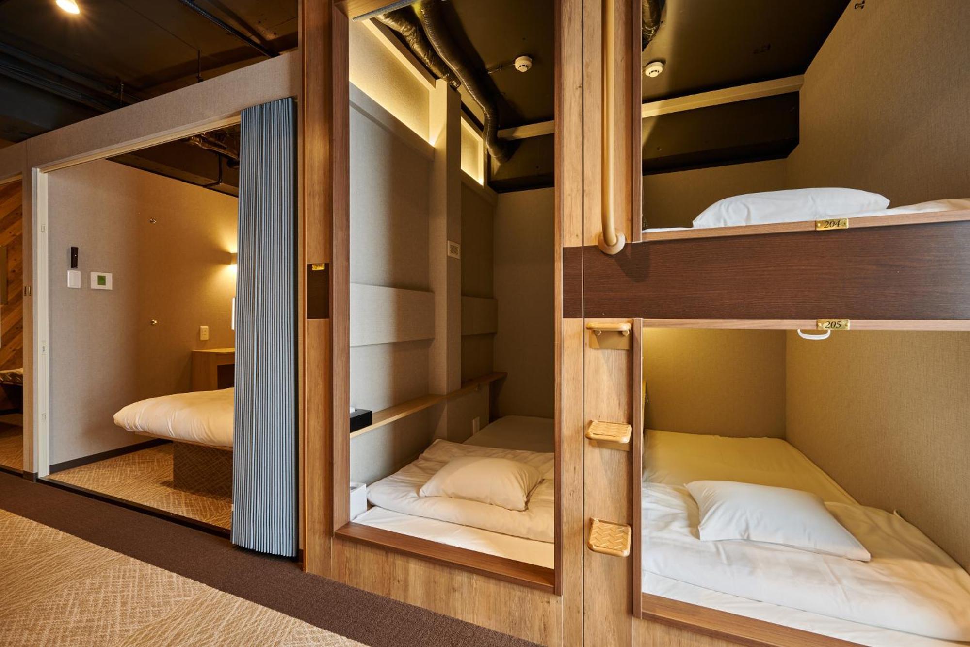Capsule Hotel Continue Nijojokita Kyoto Ngoại thất bức ảnh