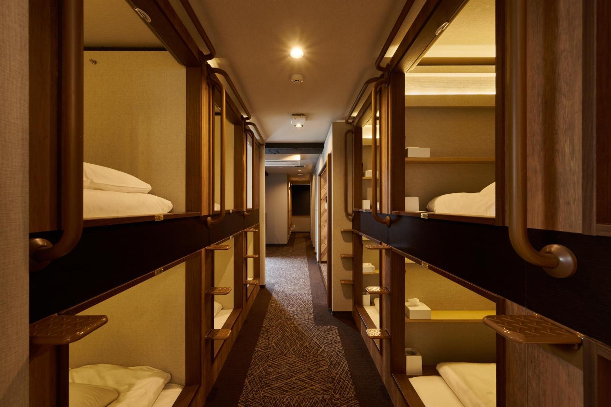 Capsule Hotel Continue Nijojokita Kyoto Ngoại thất bức ảnh