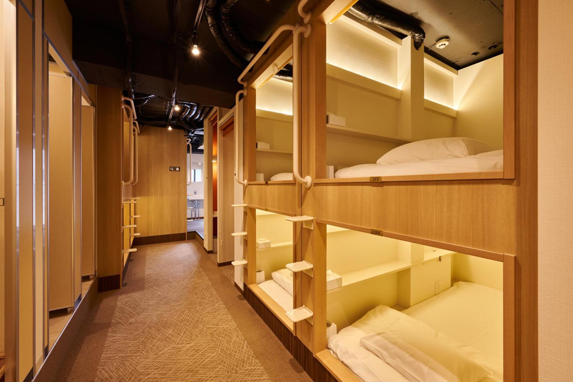 Capsule Hotel Continue Nijojokita Kyoto Ngoại thất bức ảnh