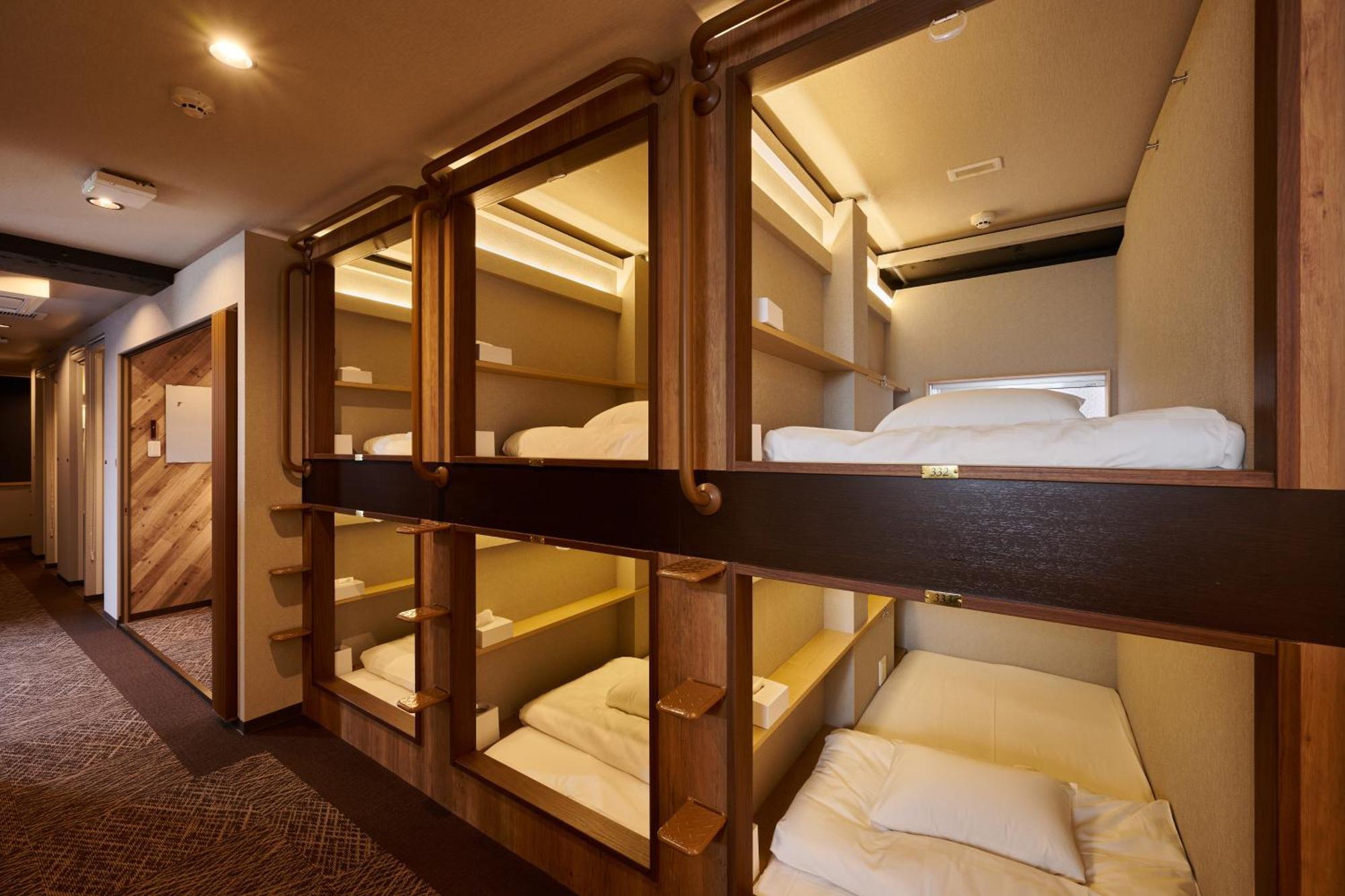 Capsule Hotel Continue Nijojokita Kyoto Ngoại thất bức ảnh